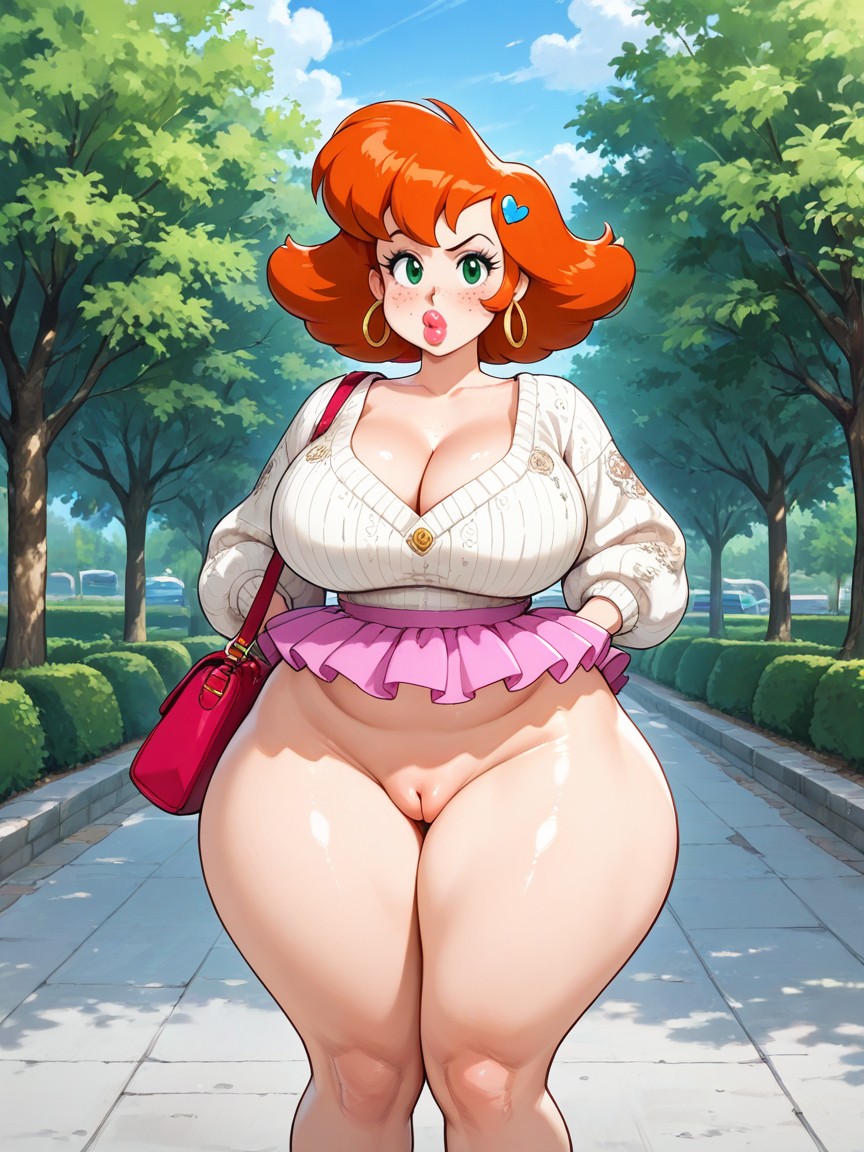 Waist Shot, Innie Pussy, Standing Hentai AI Porn