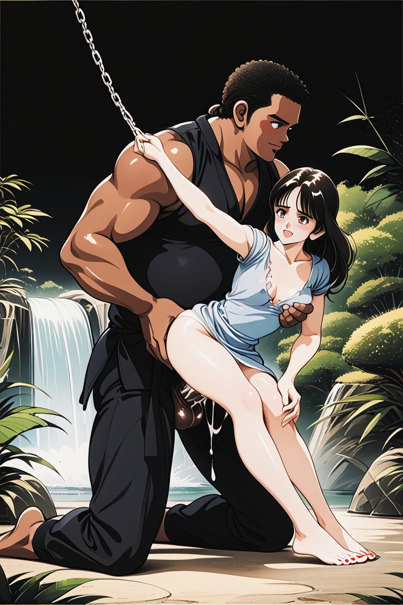 Skinny, Toes Spread, 50+ Hentai AI Porn