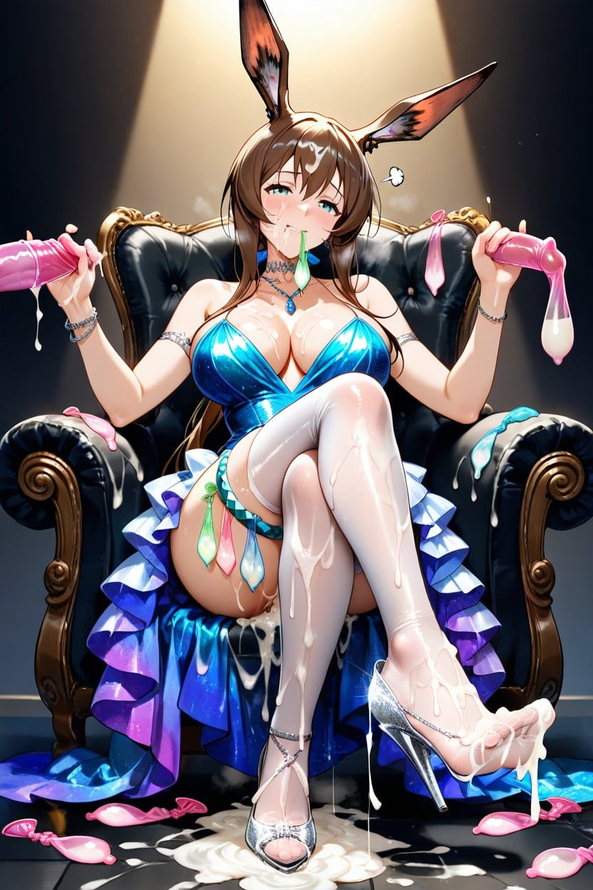 Cum On Body, Cum Dump, Condom Hentai AI Porn