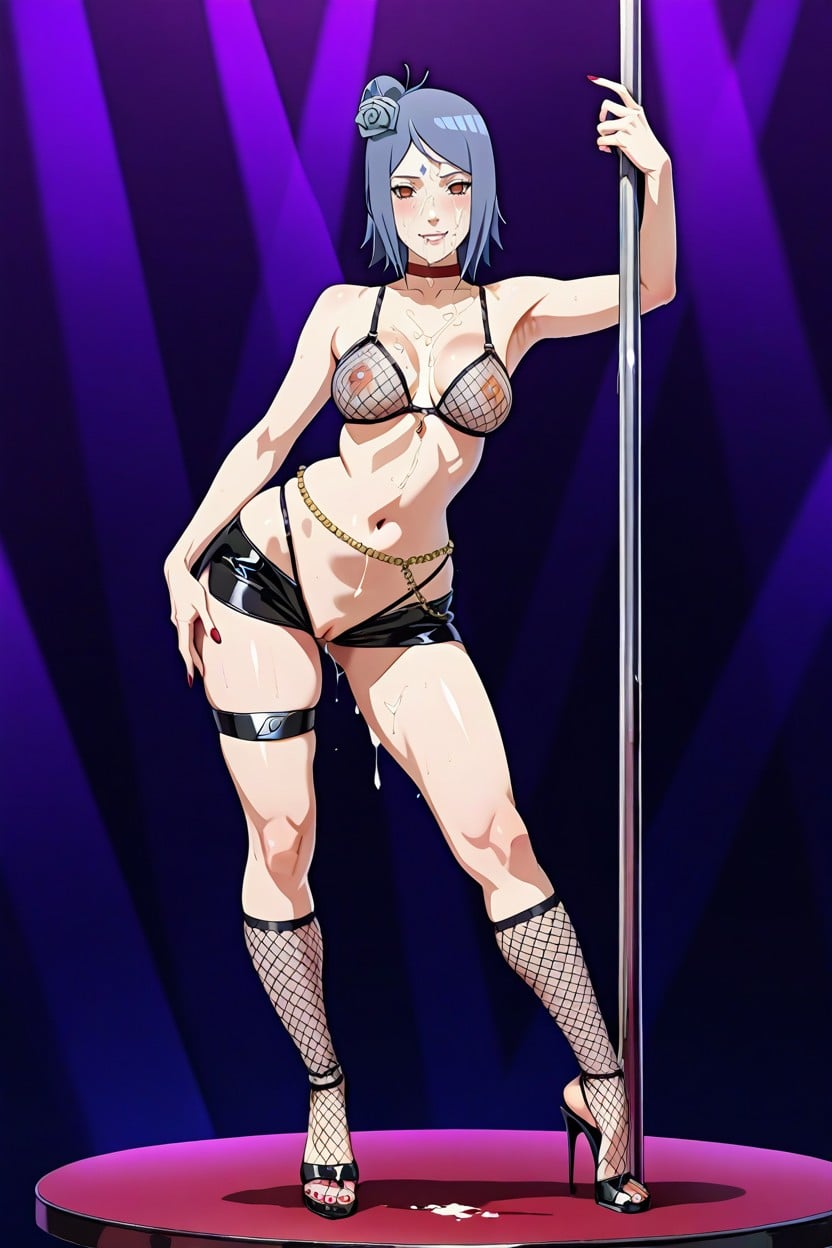 Small Breasts, Skinny, Tiptoes Hentai AI Porn