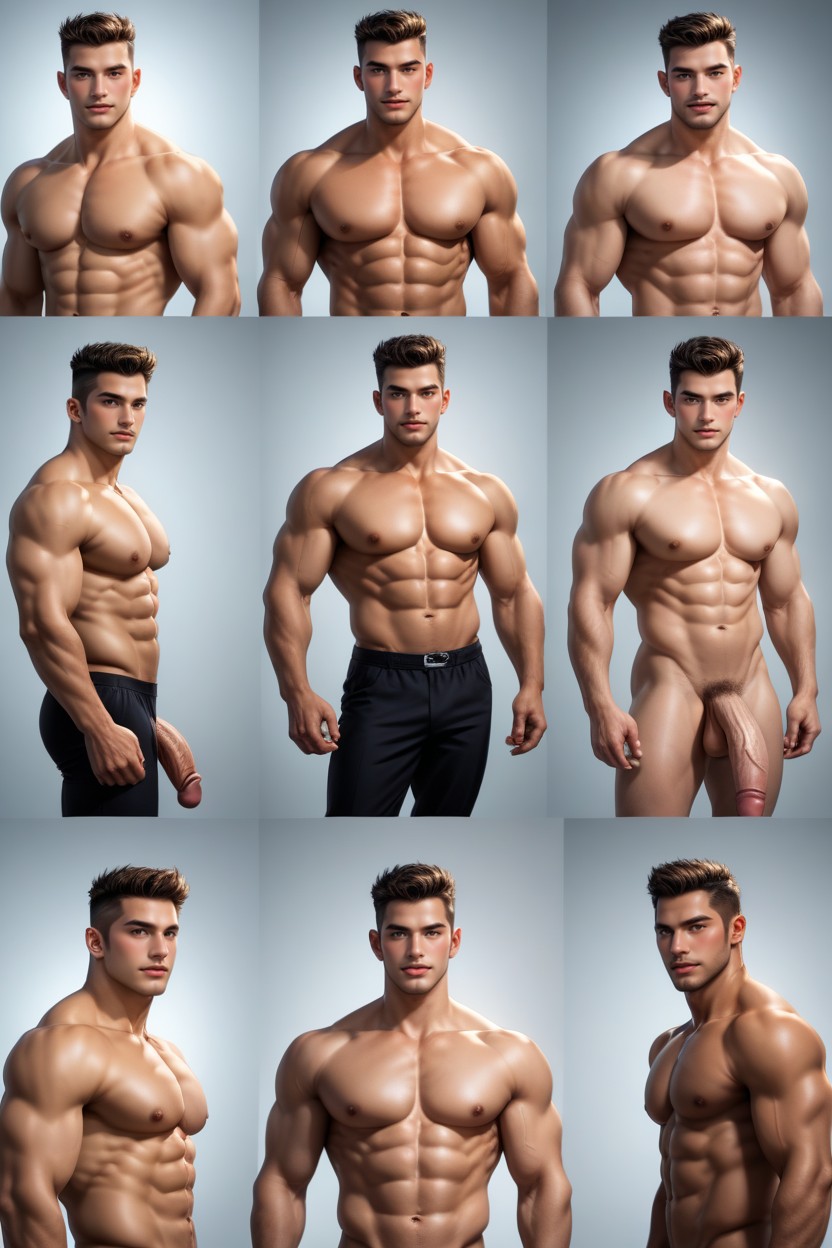 Character Charts, Perfect Eyes, Oni AI Gay Porn