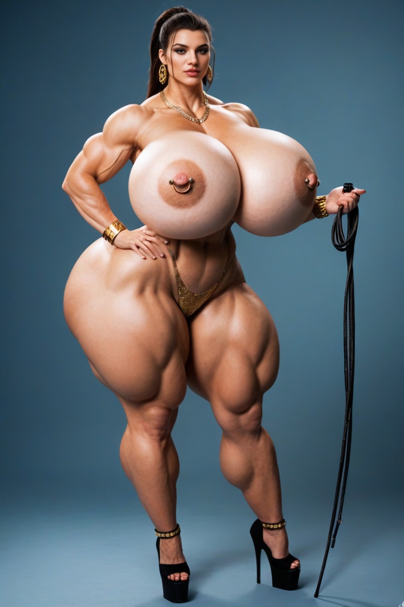 18+, Bodybuilder, Hyper Thighs AI Porn
