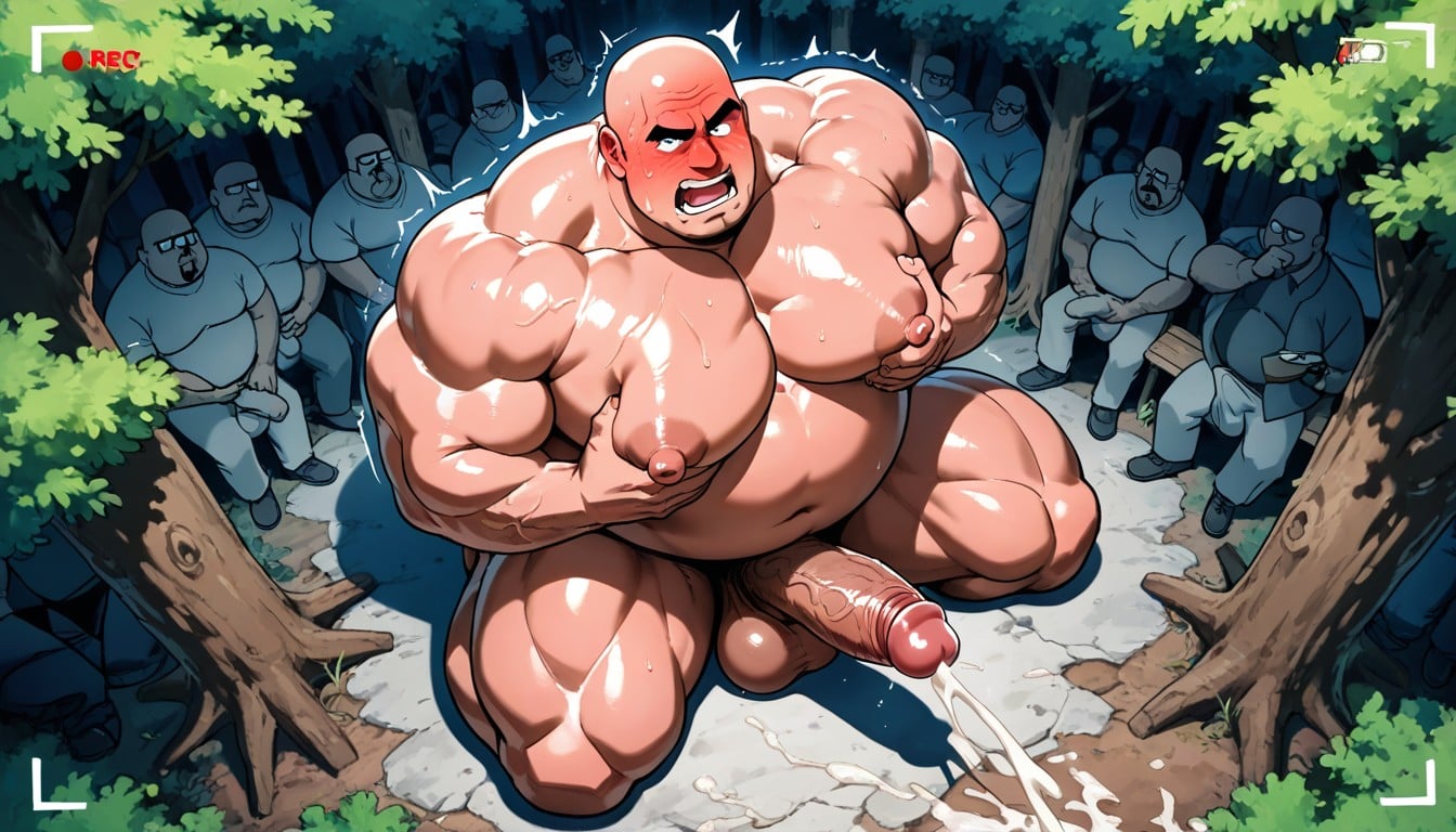 Bara, Muscular, Shaking Porno gay IA