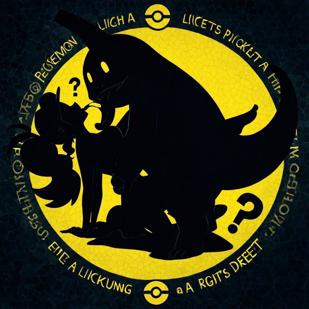 Yellow Pokemon Logo Watermark, Muted Watercolor, Pokemon Font AI Gay Porn