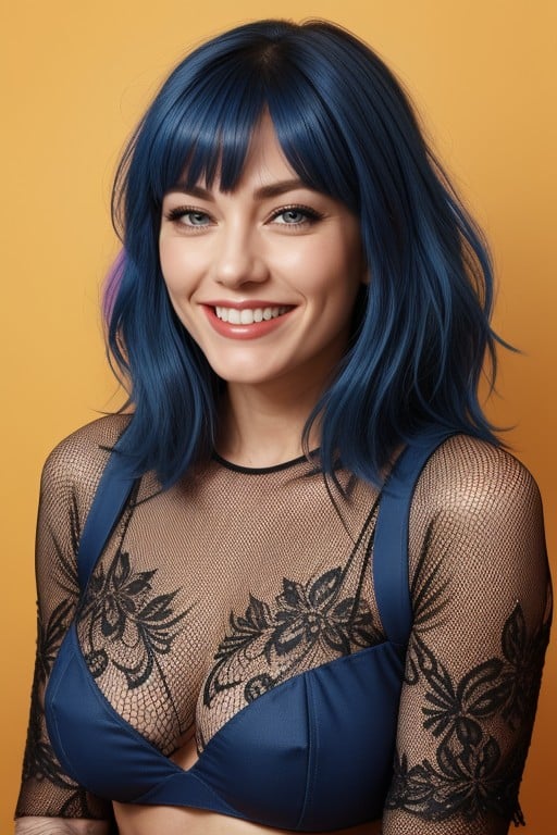 Medium Ass, Smiling Mouth Open, 20+ AI Porn