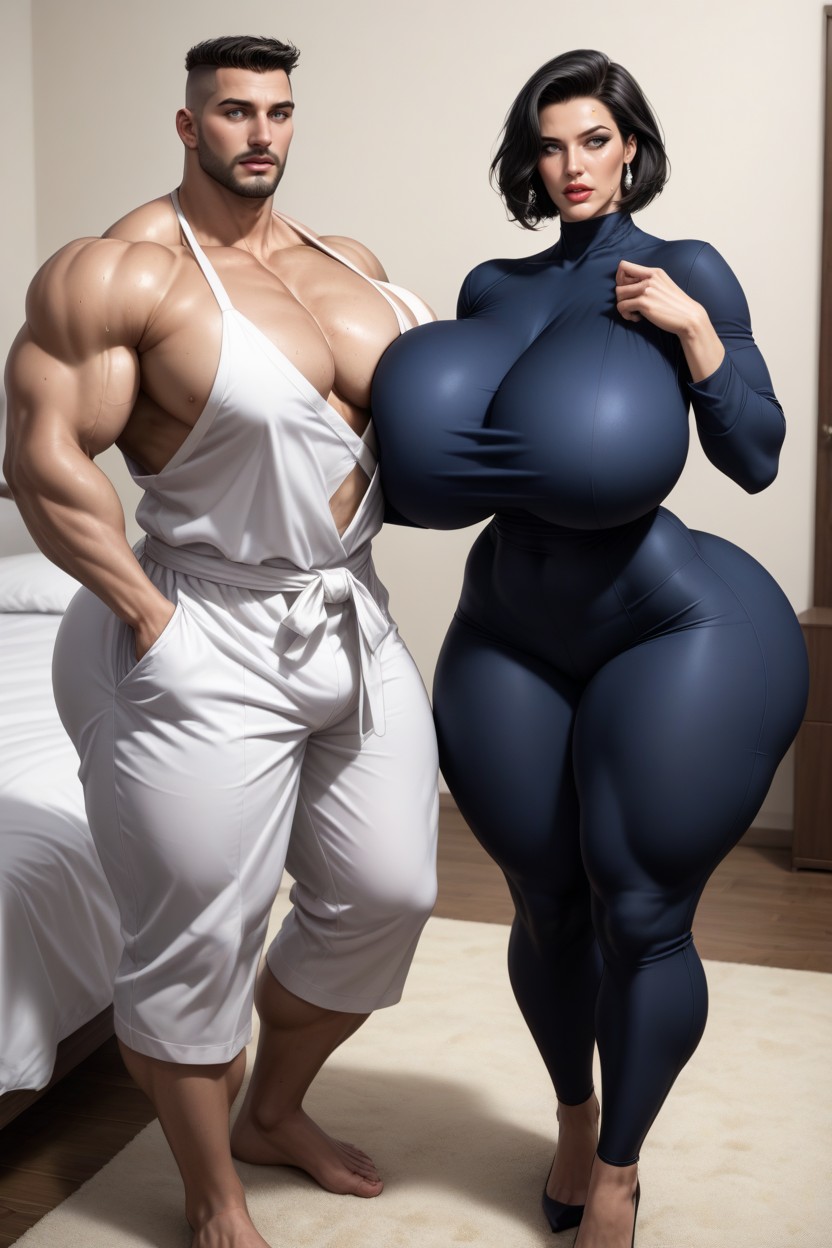 Wide Hips, Lana Kane, White Man AI Porn