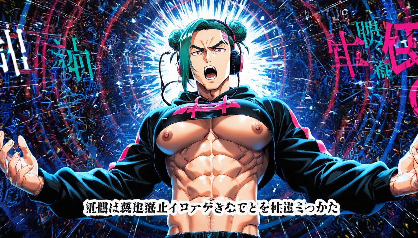 Erect Nipples, Dramatic Angle, Raw Emotions AI Gay Porn