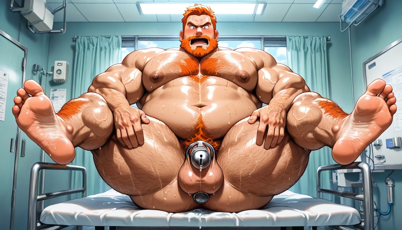 Gigantic Ass, Angry, Moustache AI Gay Porn