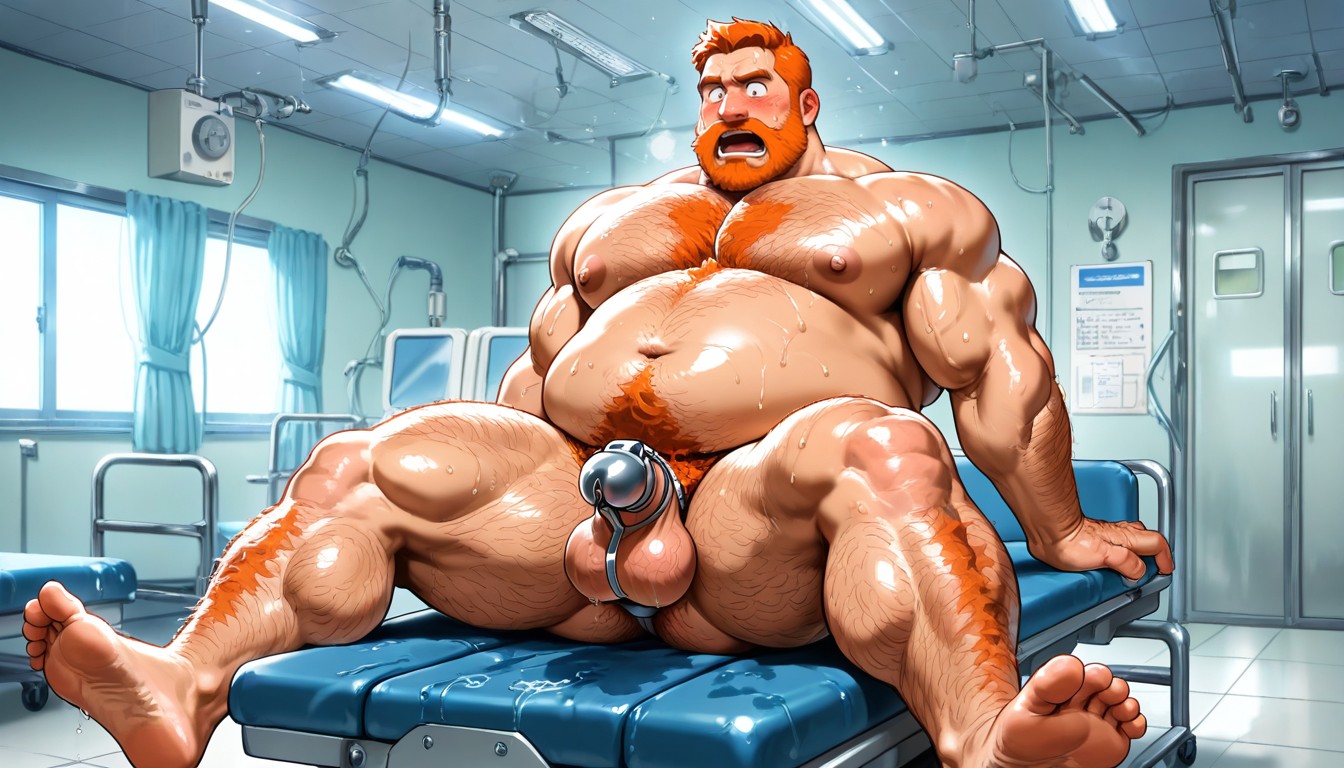 Beard, Moustache, Desperate Face AI Gay Porn