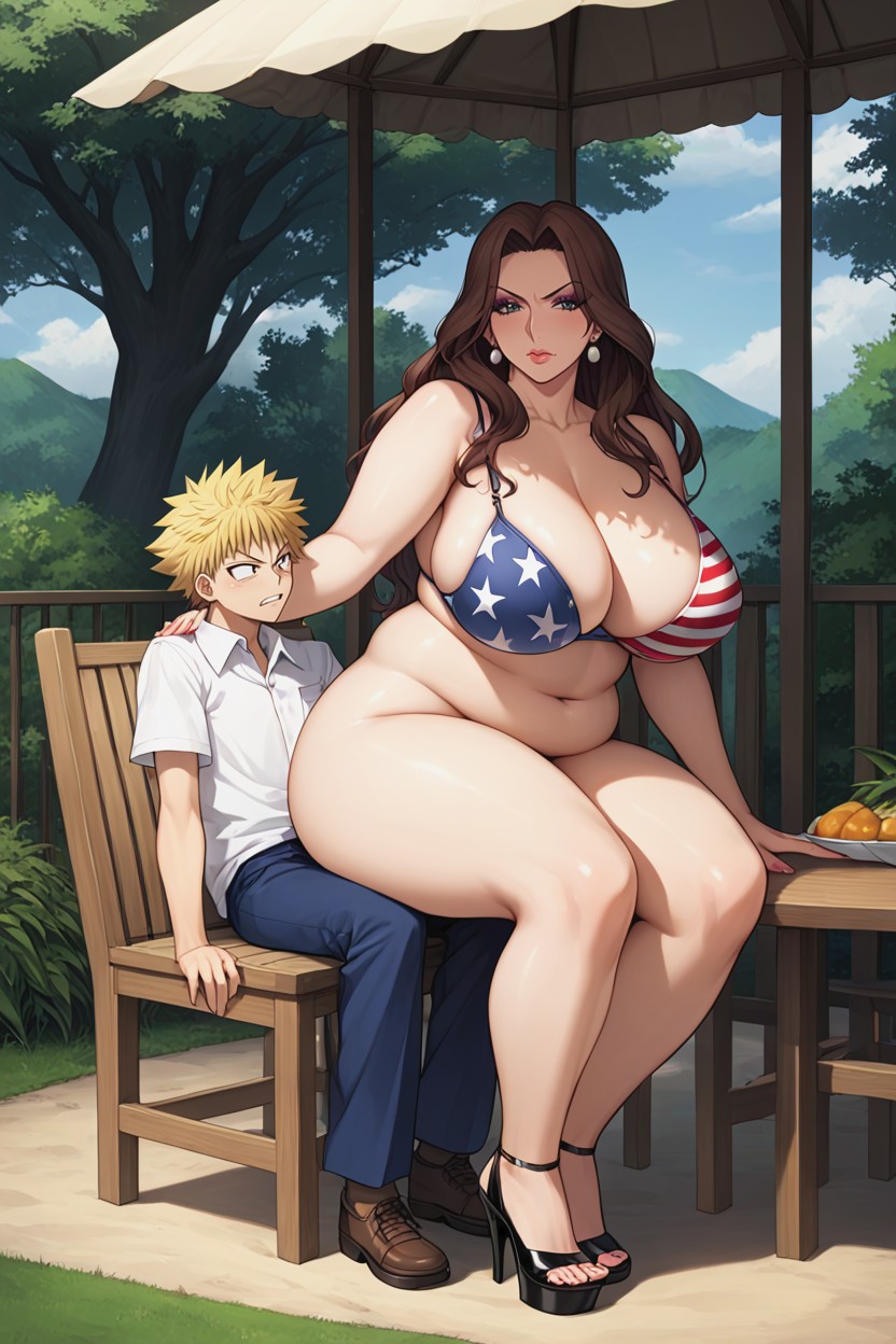 50+, Thick, Massive Breast Hentai AI Porn