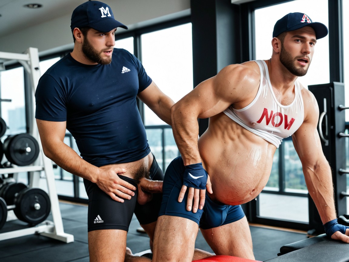 Hard Working, Trimmed Beard, Perfect Lighting AI Gay Porn