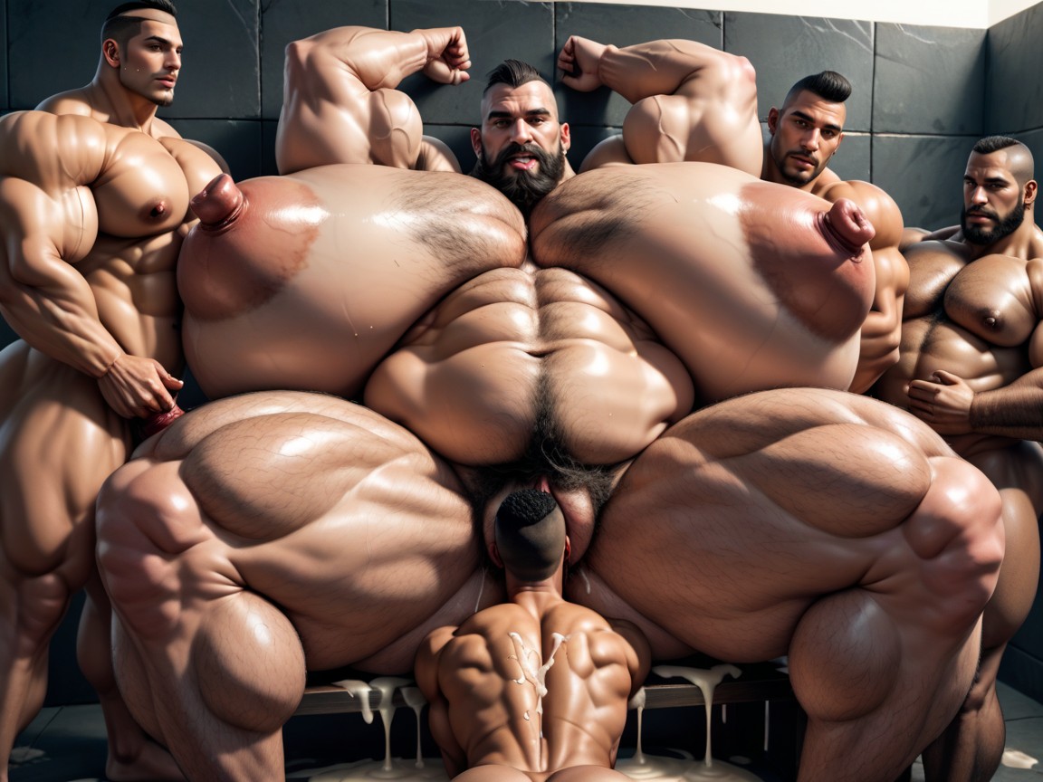 Sweaty, Ano Dilatado, Gran Angular Porno IA