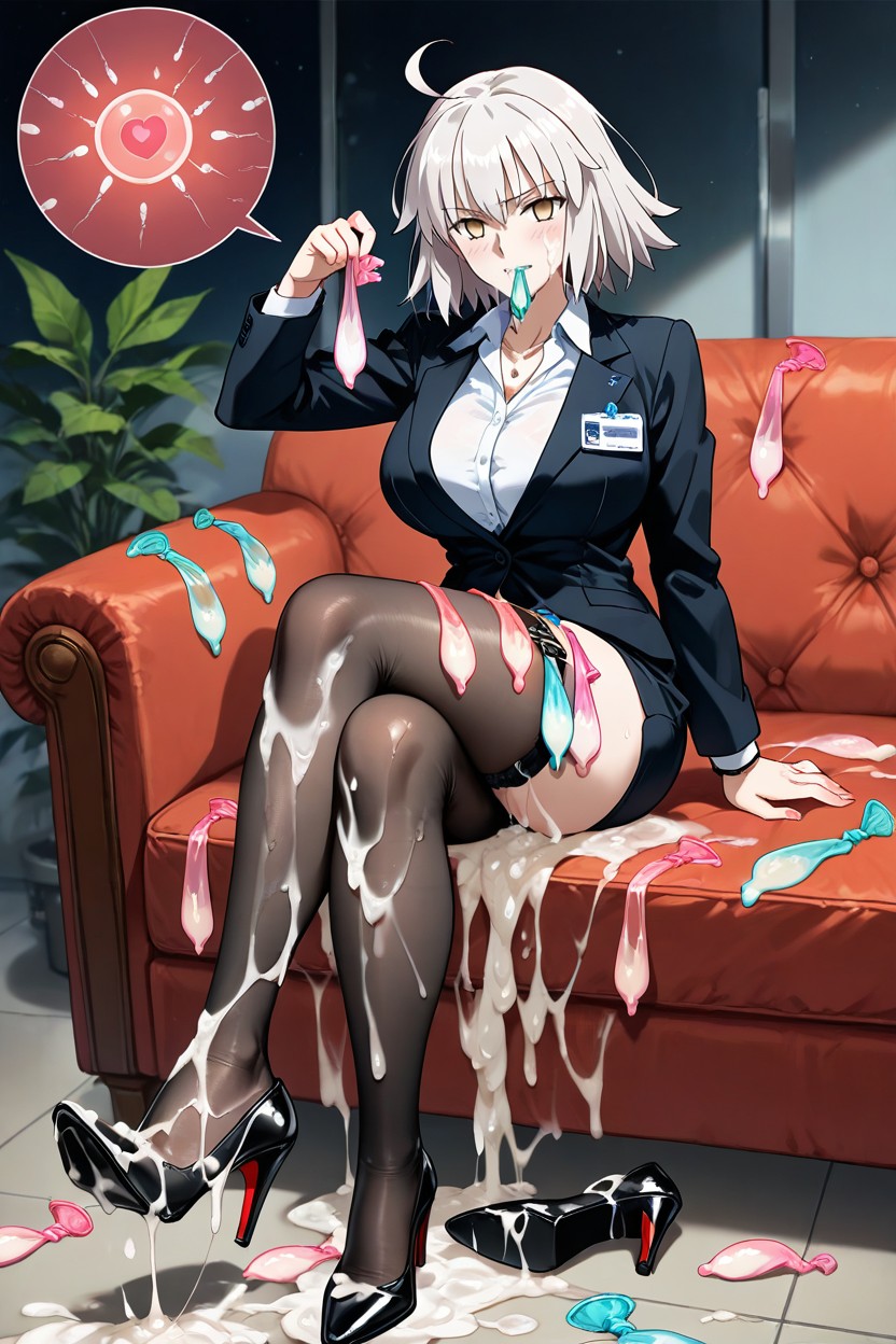 Used Condom Waistband, Footjob, Cum On Shoes Hentai AI Porn