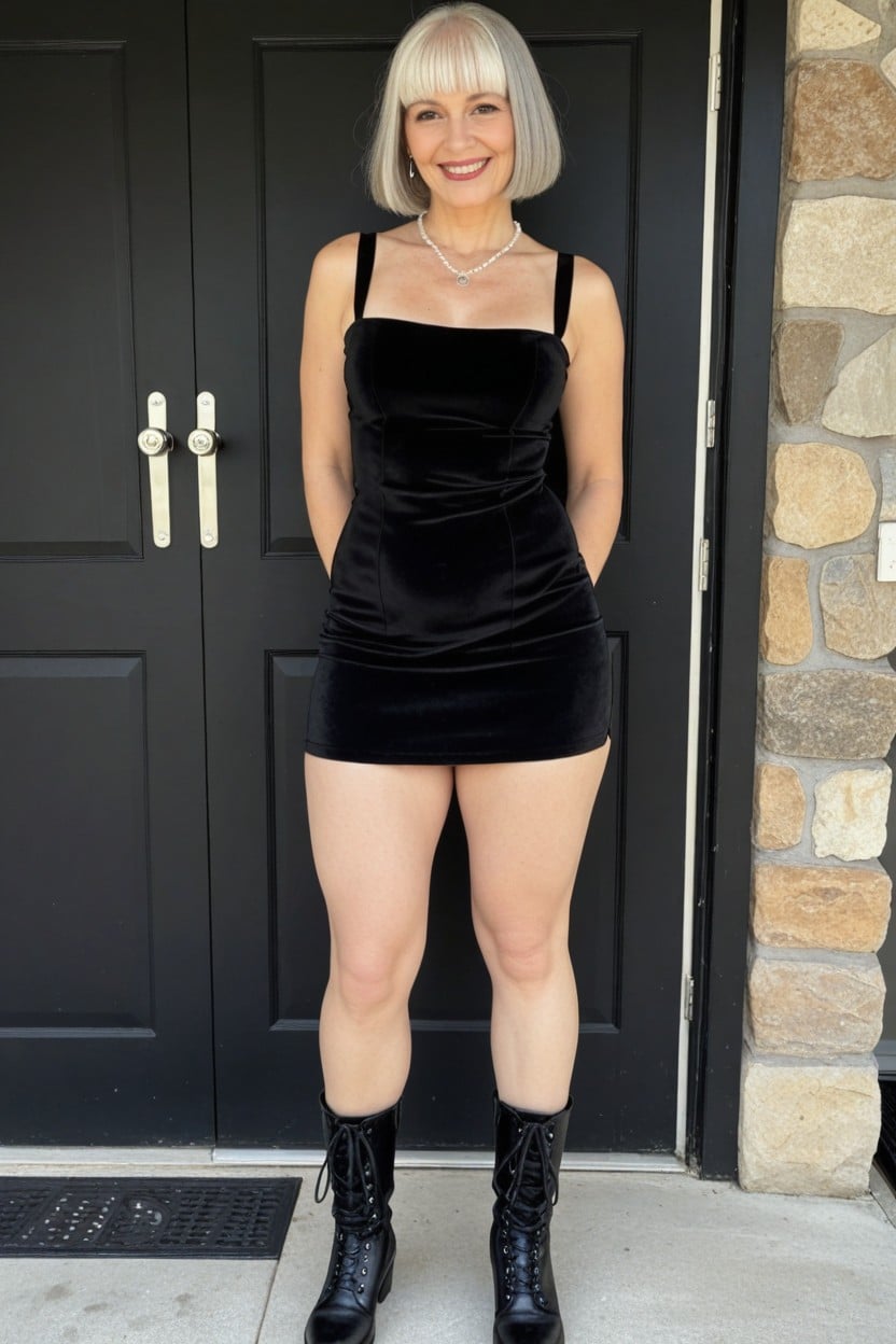 60+, Hourglass Shape, Perfect Face AI Porn