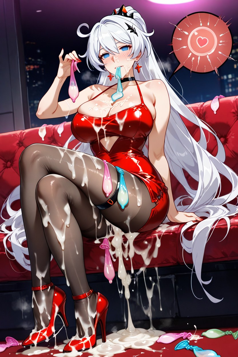 Semen Soaked High Heels, Fertilization X-ray, Drenched In Cum Hentai IA
