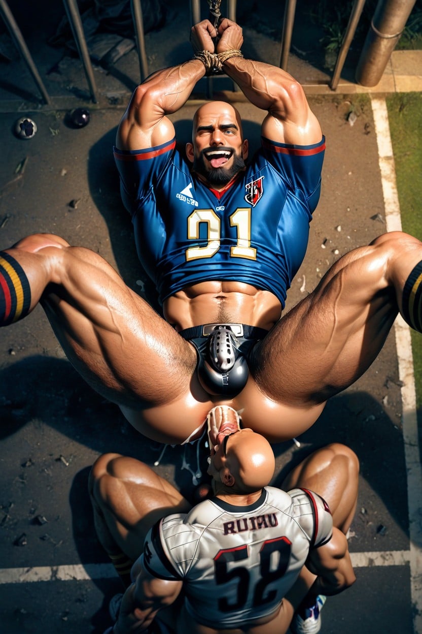 Male Genitals Only, Abs, Cinematic Lighting AI Gay Porn