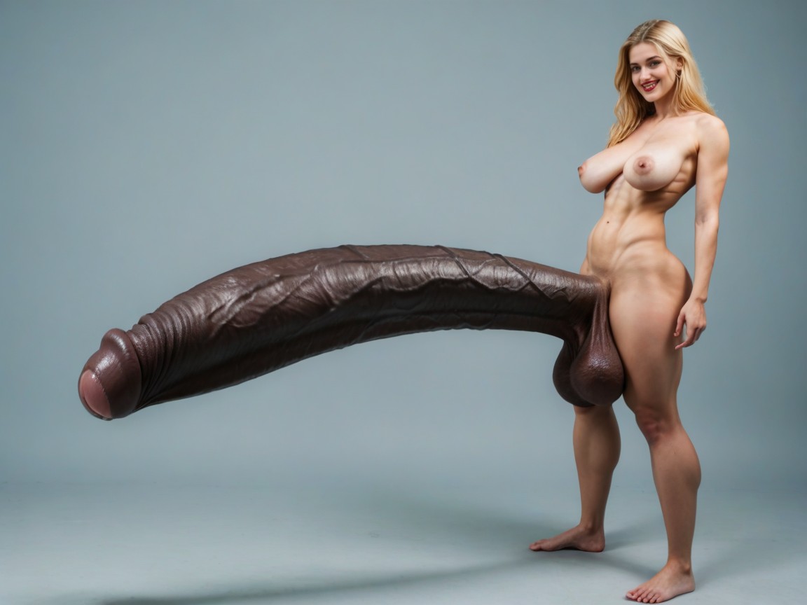 High Contrast, Big Smile, Foreskin Porno IA transsexuelle