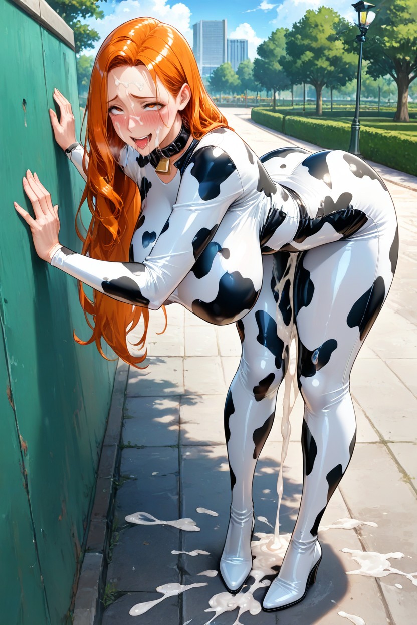 Collar, Eyes Crossed, Perfect Curves Hentai AI Porn