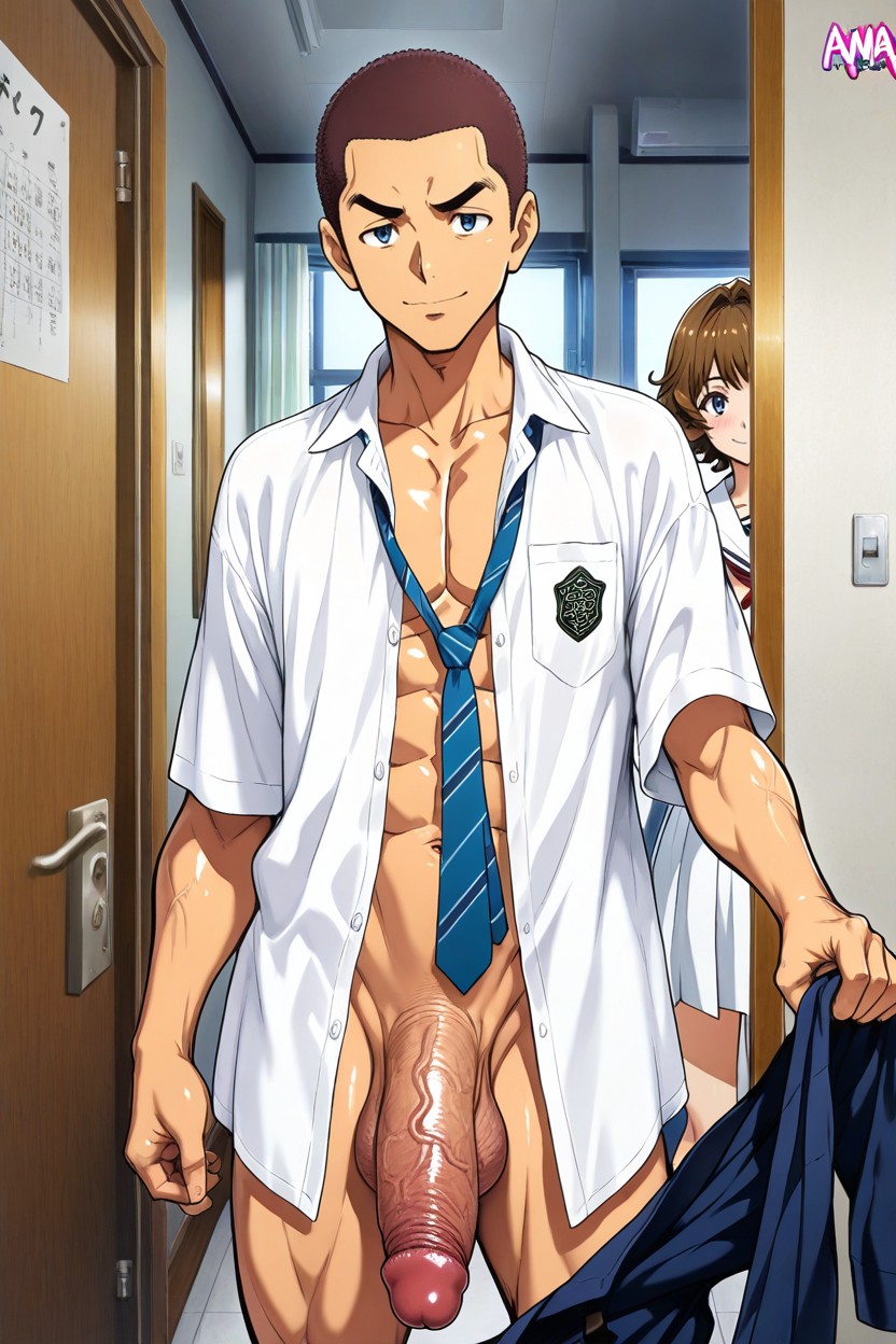 Otoko No Ko Man, Front, Full Naked AI Gay Porn