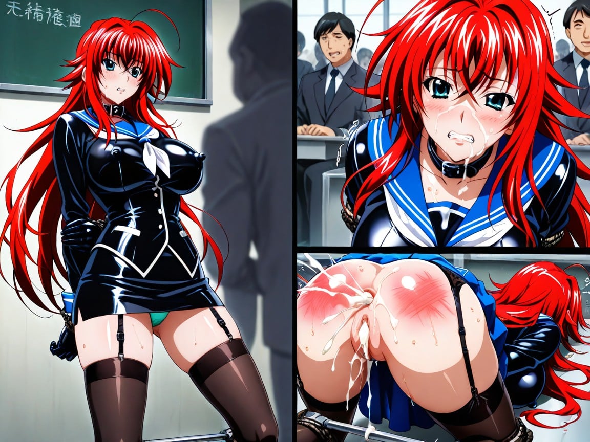 Upskirt, Shocked, Man Fucking Woman Hentai AI Porn