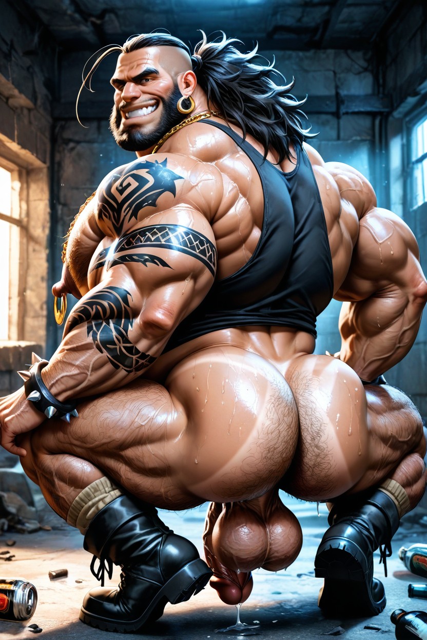 18+, Neck Wider Than Face, Handsome Porno IA Gay