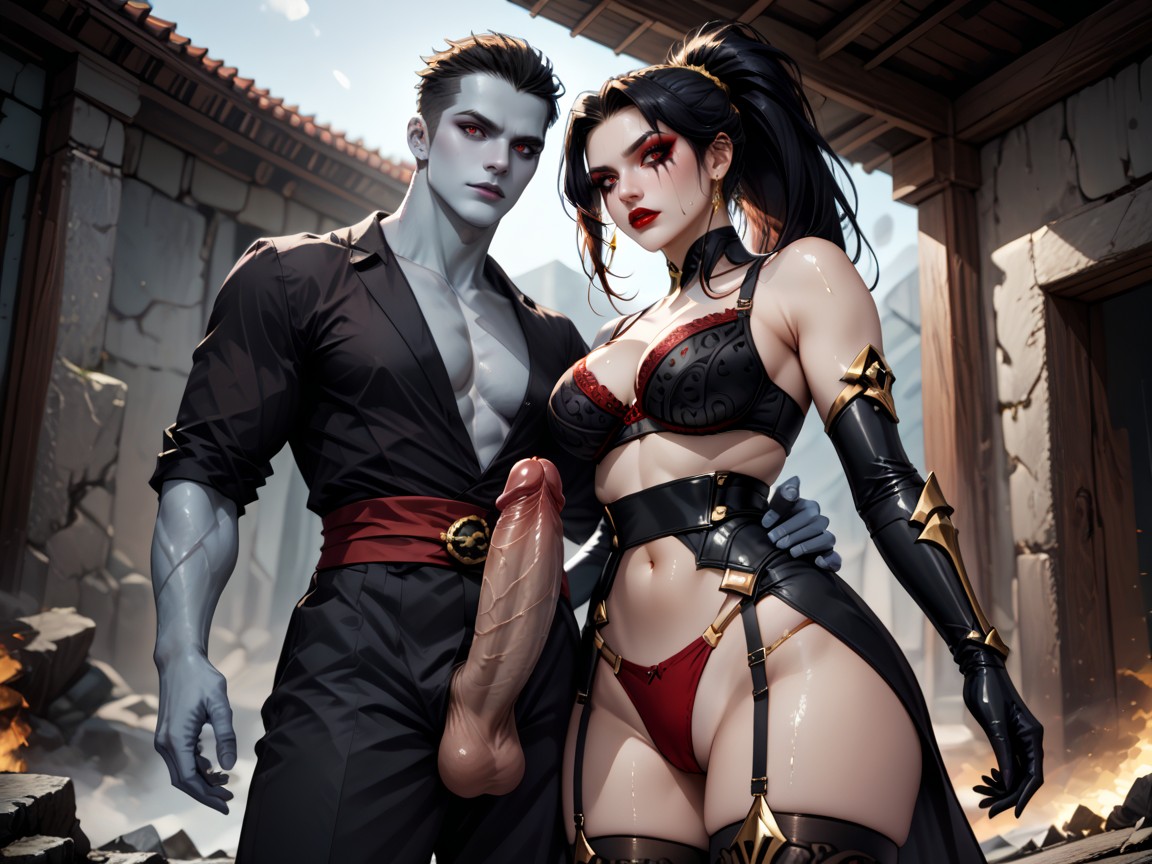 Hot Expression, 18+, Akasha From Dota Hentai AI Porn