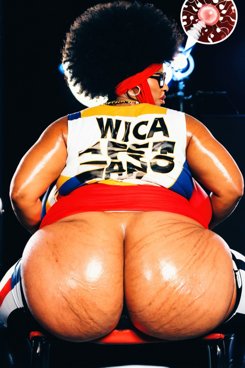 Ojos Marrones, Ultra Thick Thighs, Chubby Arms Porno BBW IA