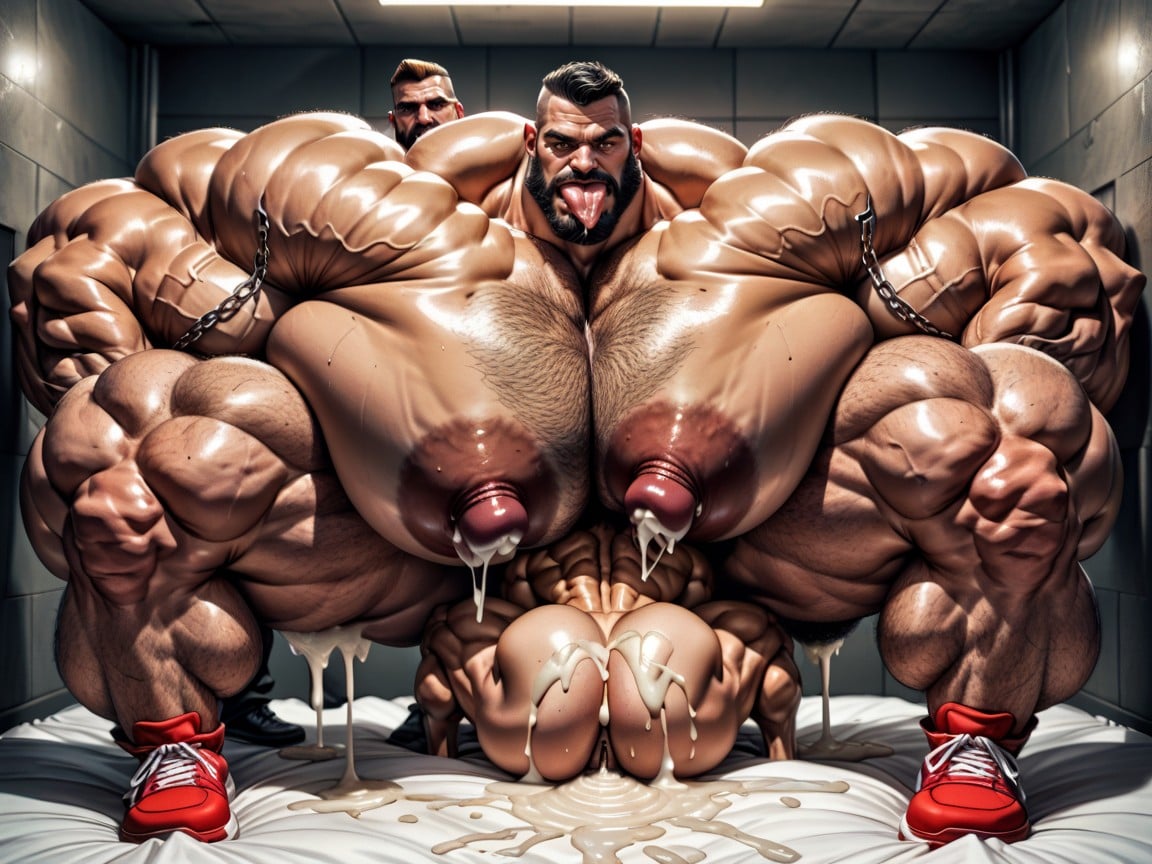 Big Pecs, Hyper Bulky, Harem AI Gay Porn