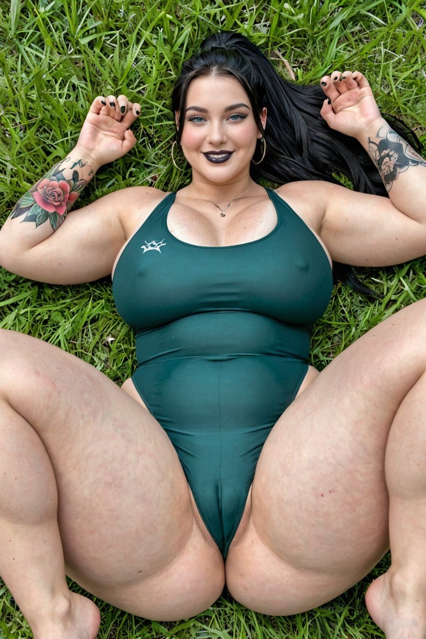 Pale Skin, 25+, Laying AI Porn