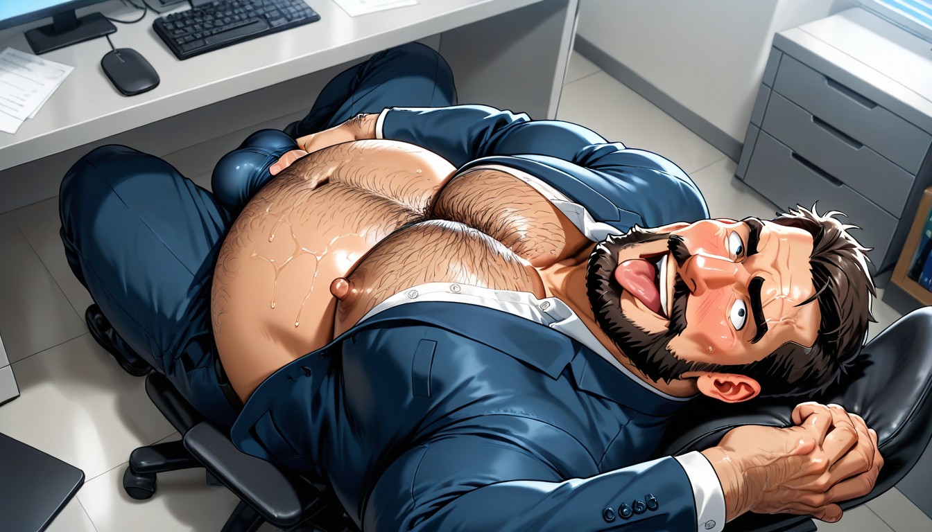 Large Ass, Penis Bigger Than Body, Giant Balls AI Gay Porn