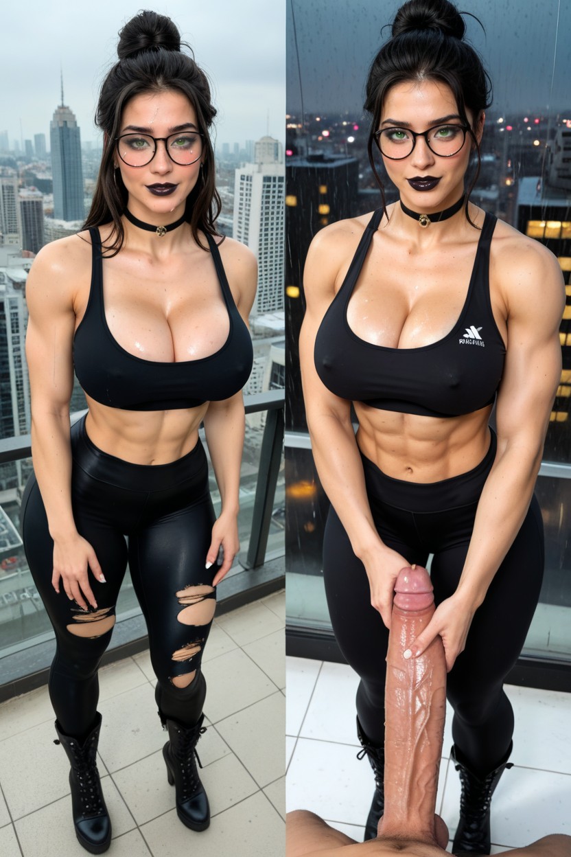 Hdr, Thick Thighs, Torn Clothes AI Porn