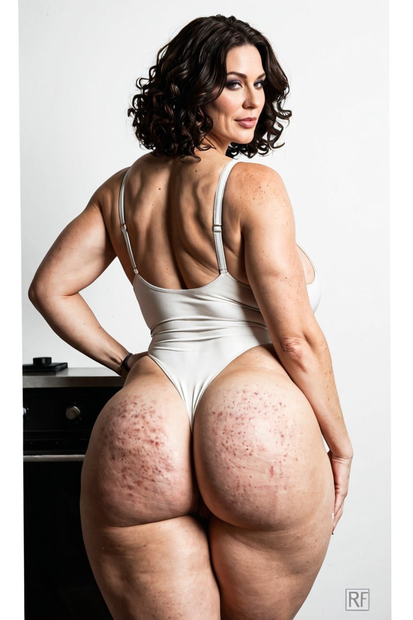 Bounce Lines, Blemish Skin, Full Body MILF AI Porn