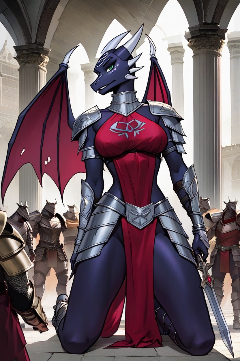 Gladiator Skirt, Rounded Ass, Deep Ecstasy Furry AI Porn