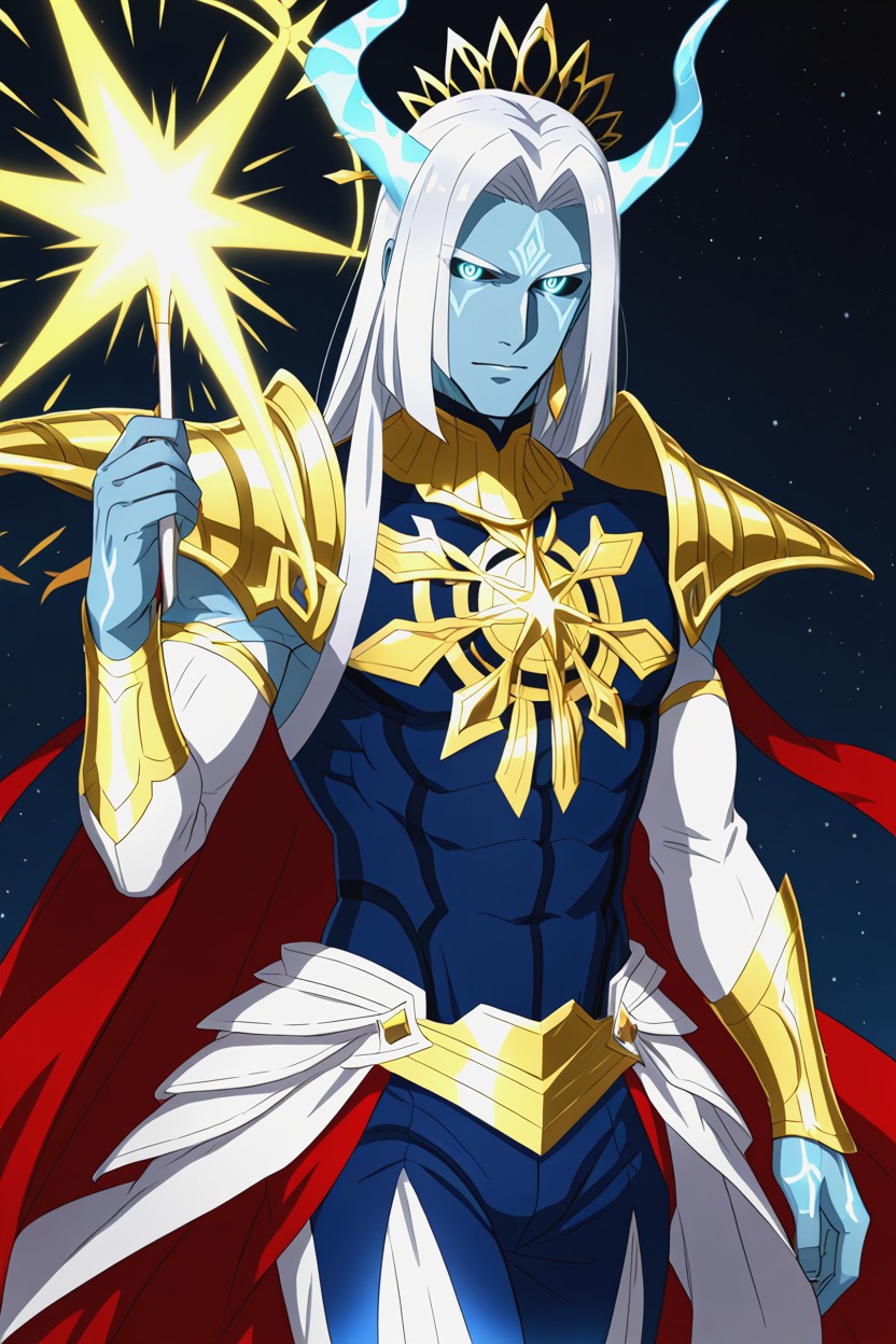 Striking Cheekbones, Ulquiorra, And A Celestial Incubus Were Fused AI Gay Porn
