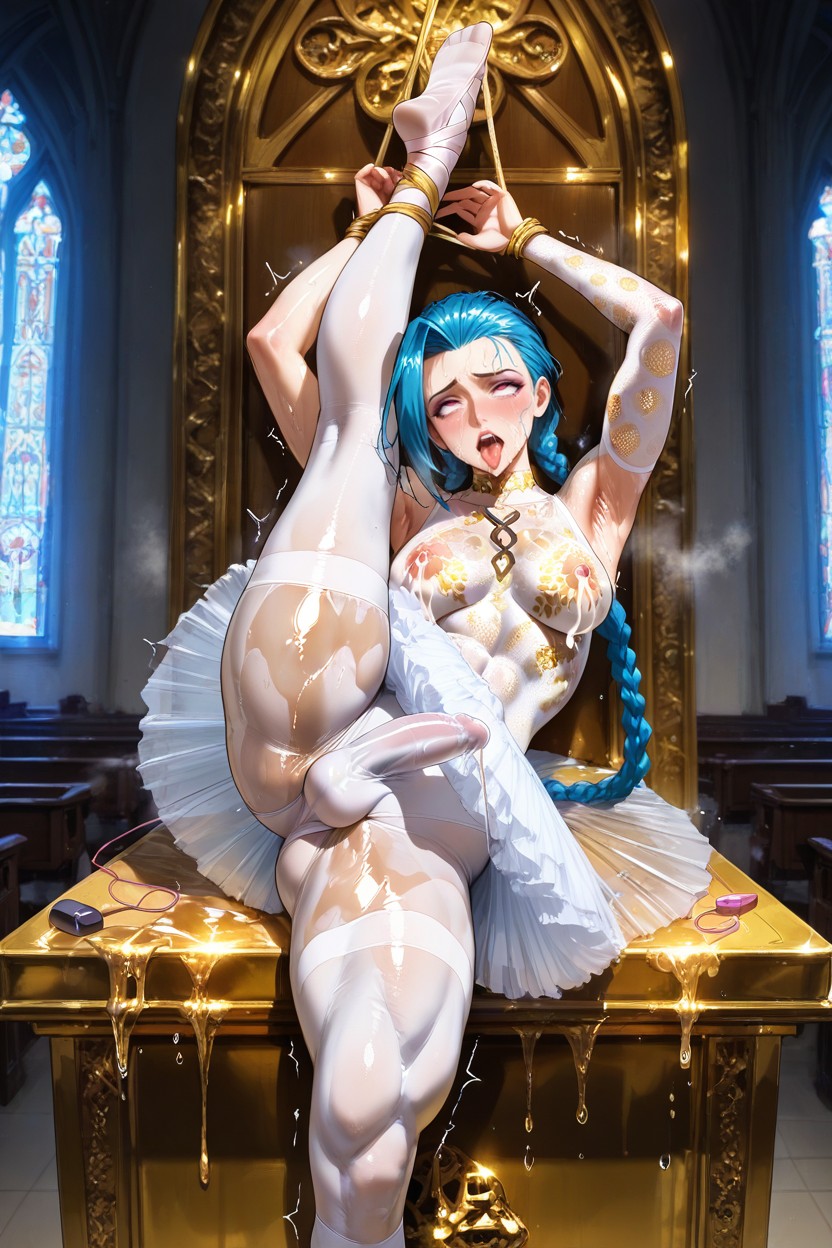 Ahegao, Sweaty, Sad Hentai AI Porn