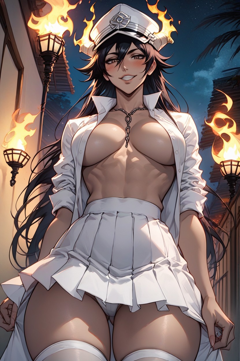 Fire, Feminine, Hat AI Porn