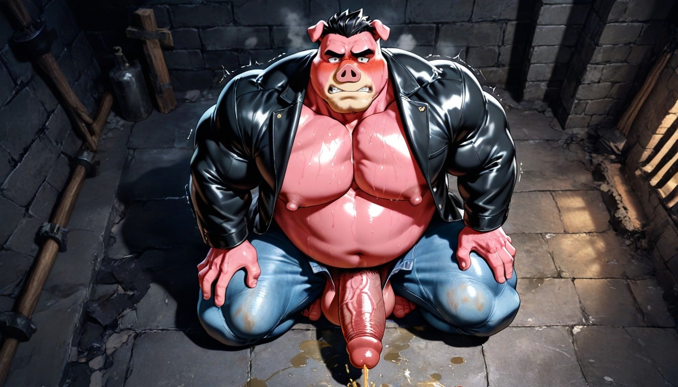 Oversized Ass, Furry Face, Gay Furry Porn AI Gay Porn