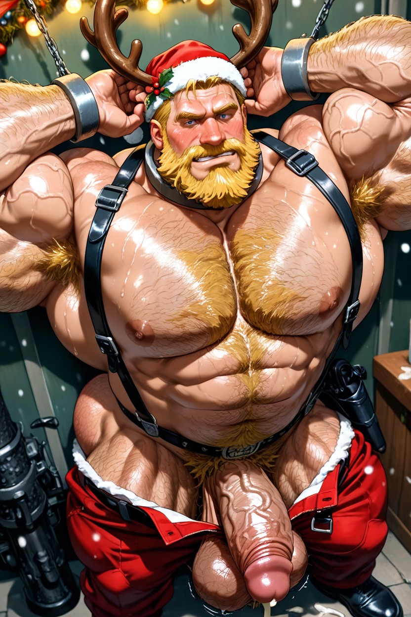 Cinematic Lighting, Front View, Tentacles Wrapping Around Pecs And Cock AI Gay Porn