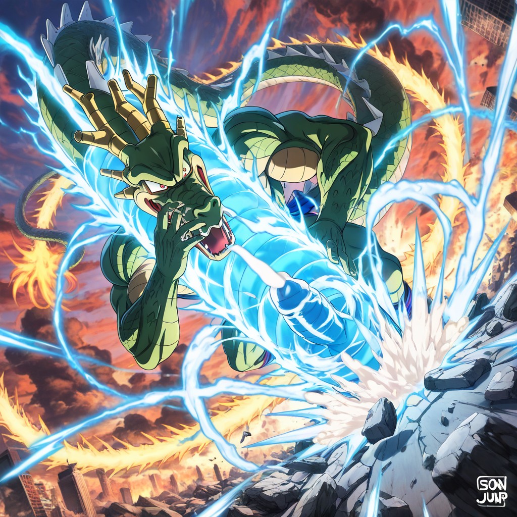 18+, Goku Shooting Kamehameha From Dick, Cumshot Is Like Kamehameha AI Gay Porn