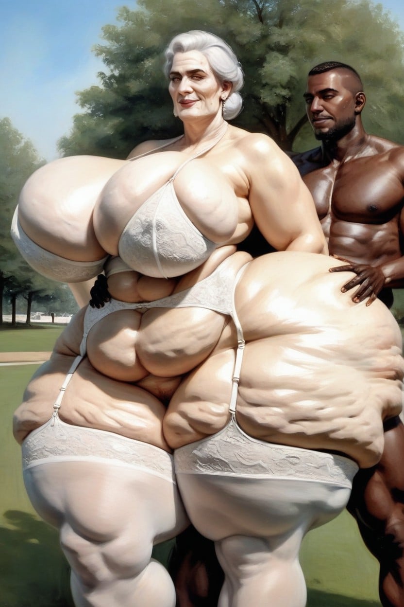Bbl, Stunning Mature Gilf, Park AI Porn