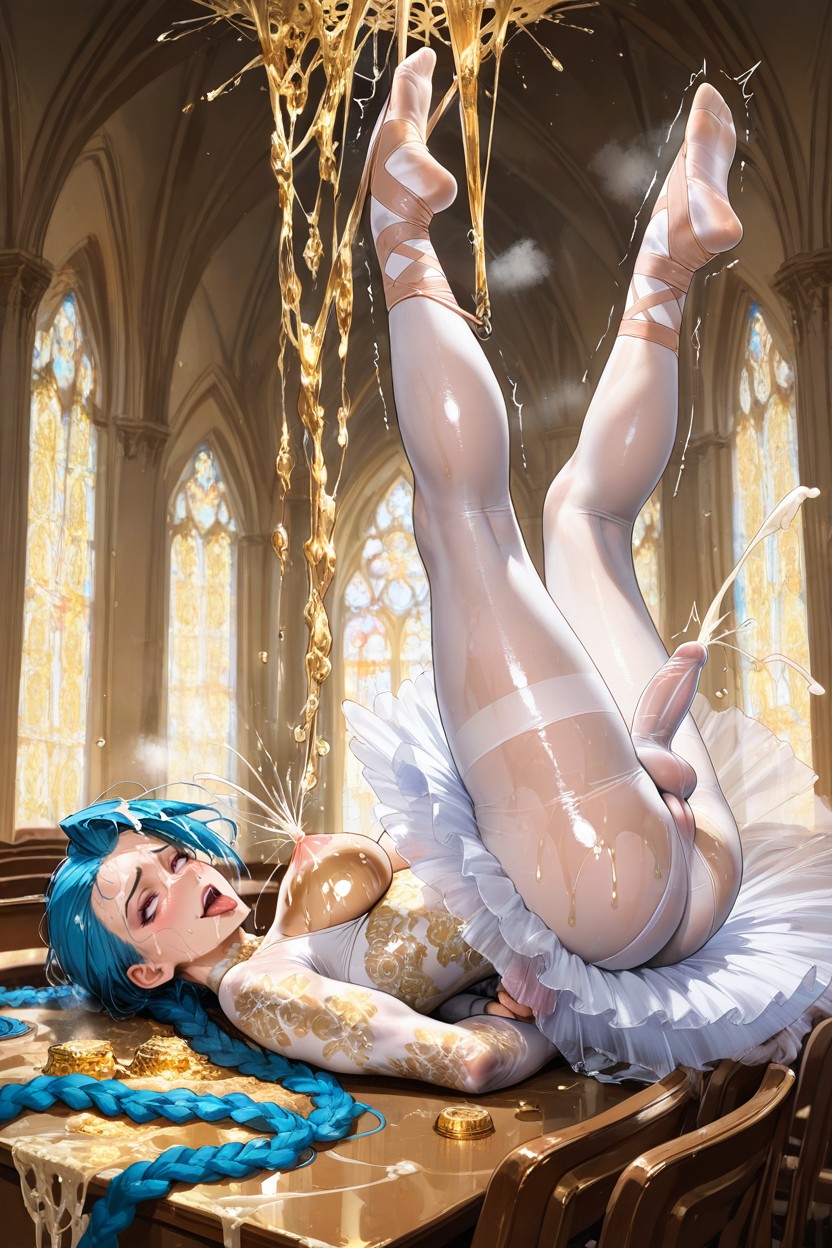 En Forma, Triste, Stockings Hentai IA