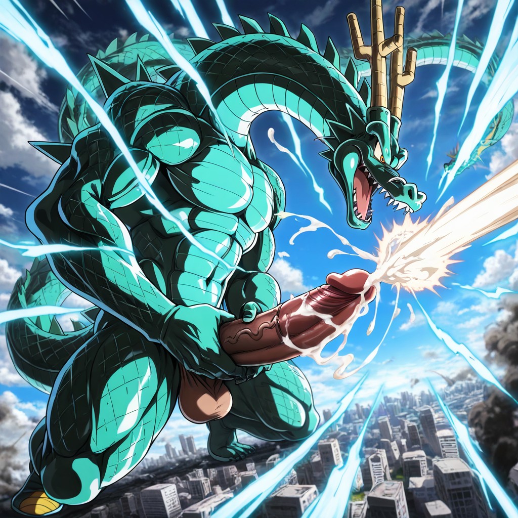 Focus, Penis Kamehameha, Shonen Jump Porno IA Gay