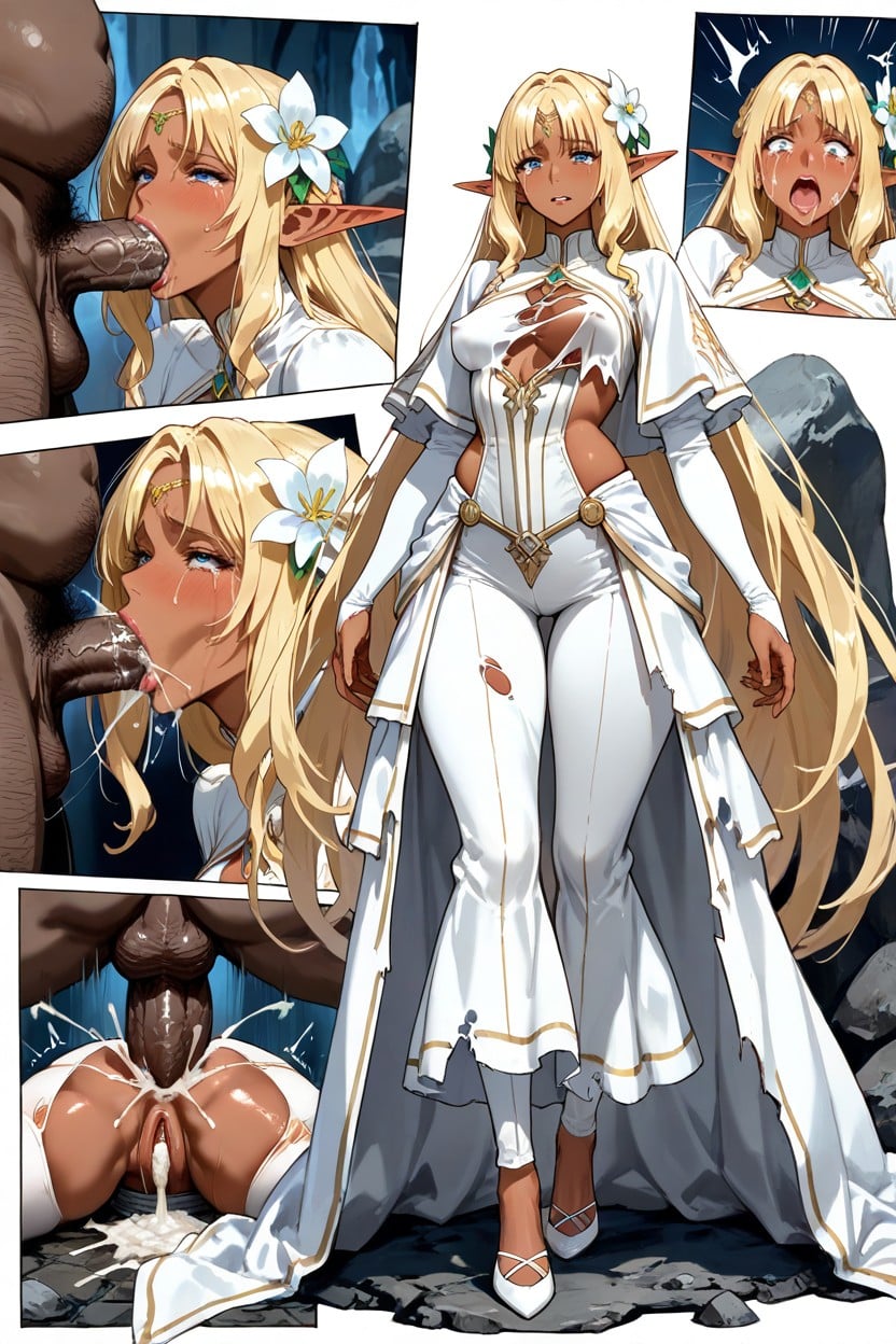 18+, Small Breasts, Crying (not Happy) Hentai AI Porn