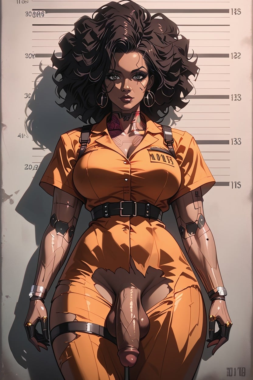 Mugshot, Front View, 1 Person Hentai AI Porn