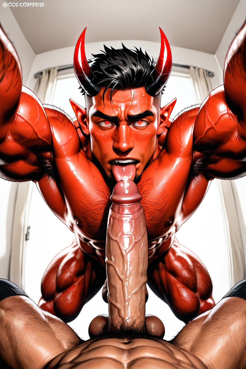 No Pants, Selfie, Expression Of Intense Pleasure With Parted Lips And Half-lidded Eyes Porno IA Gay
