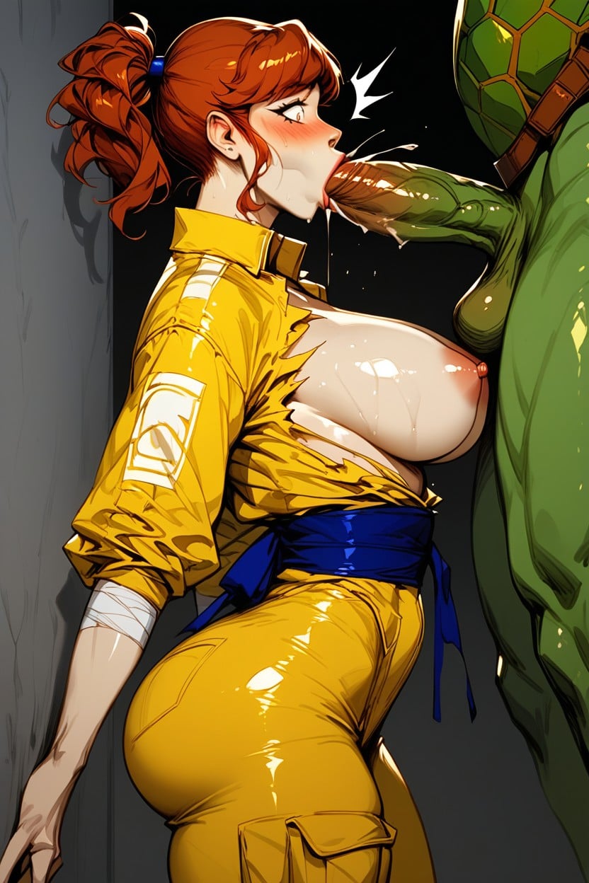 Mean Sex, Fujikawa Art Style, Sweaty Wet Oiled Skin AI Porn