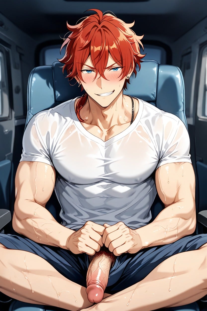 Earrings, Rinne Amagi, Ensemble Stars AI Gay Porn