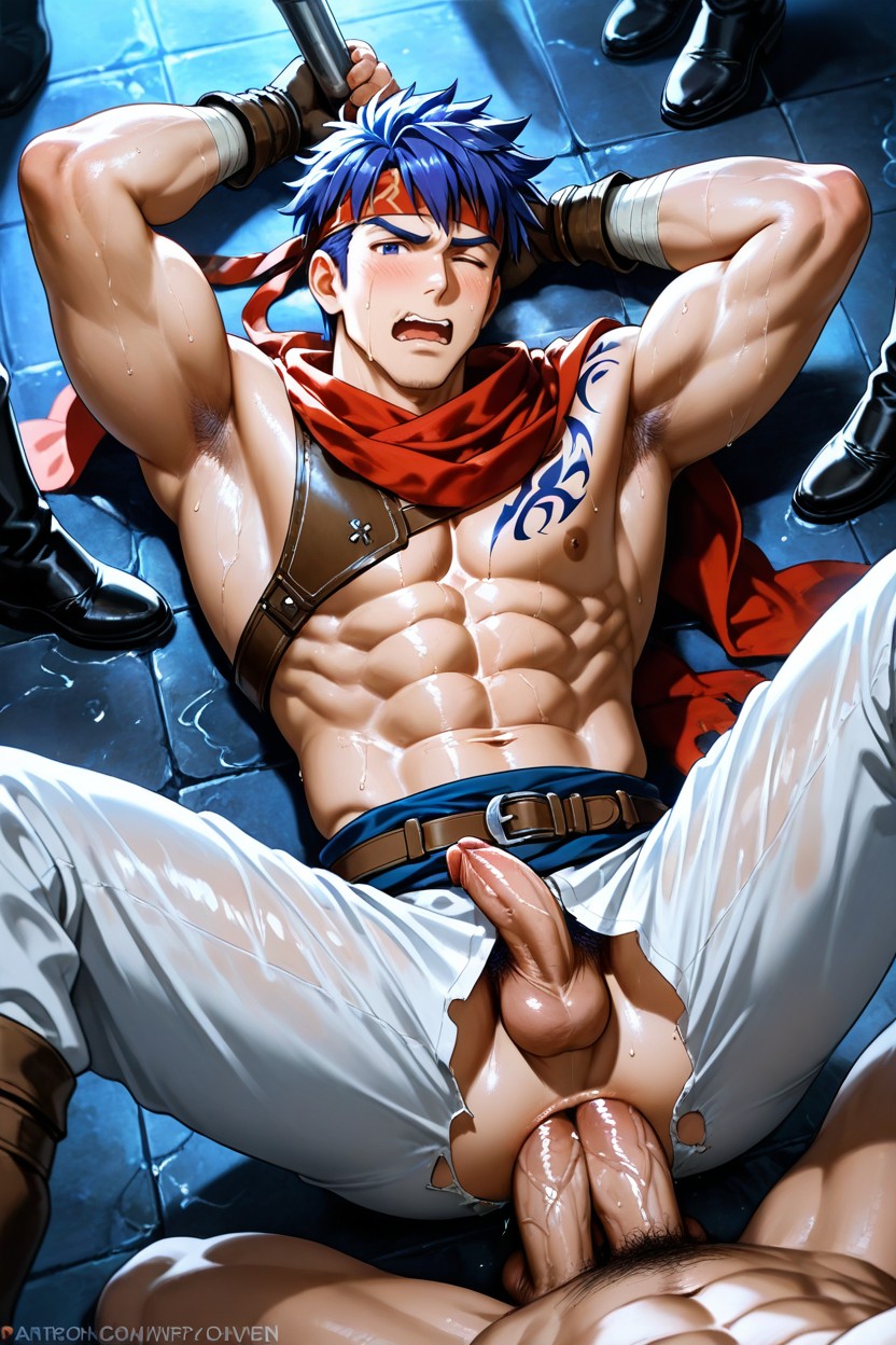 蓝色时分, Bottom Has Stud Body, Hands In Upper Position AI同性恋黄片