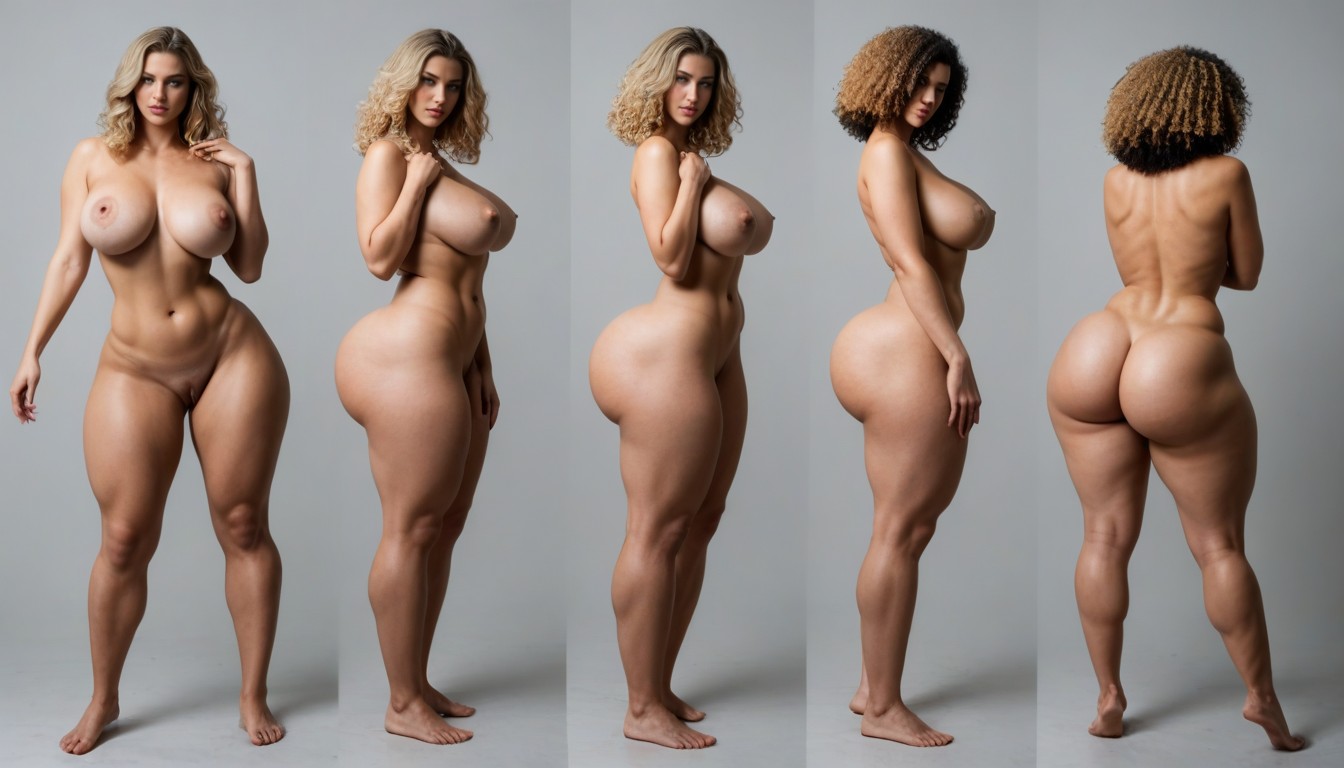 Thunder Thighs, Massive Thighs, Horny AI Porn