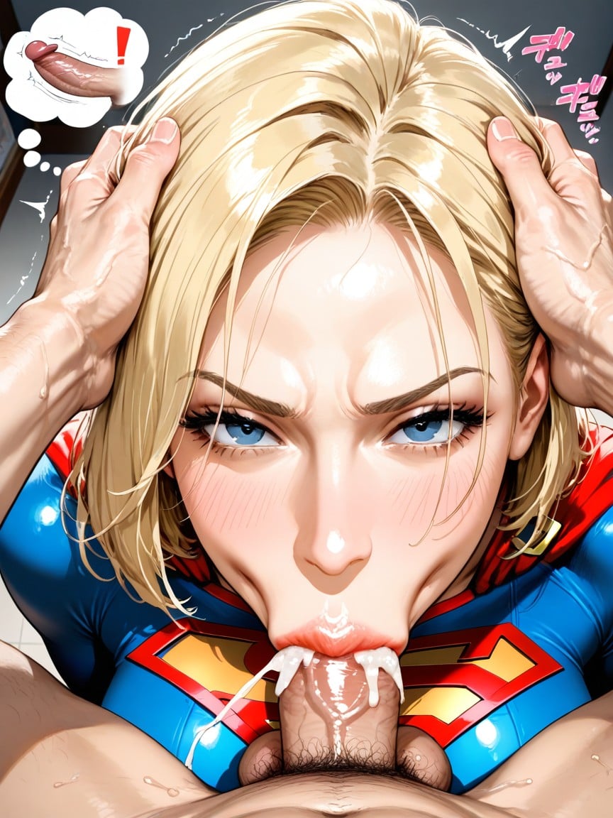 Throatfuck, Balls Deep, Blonde Hair Hentai AI Porn